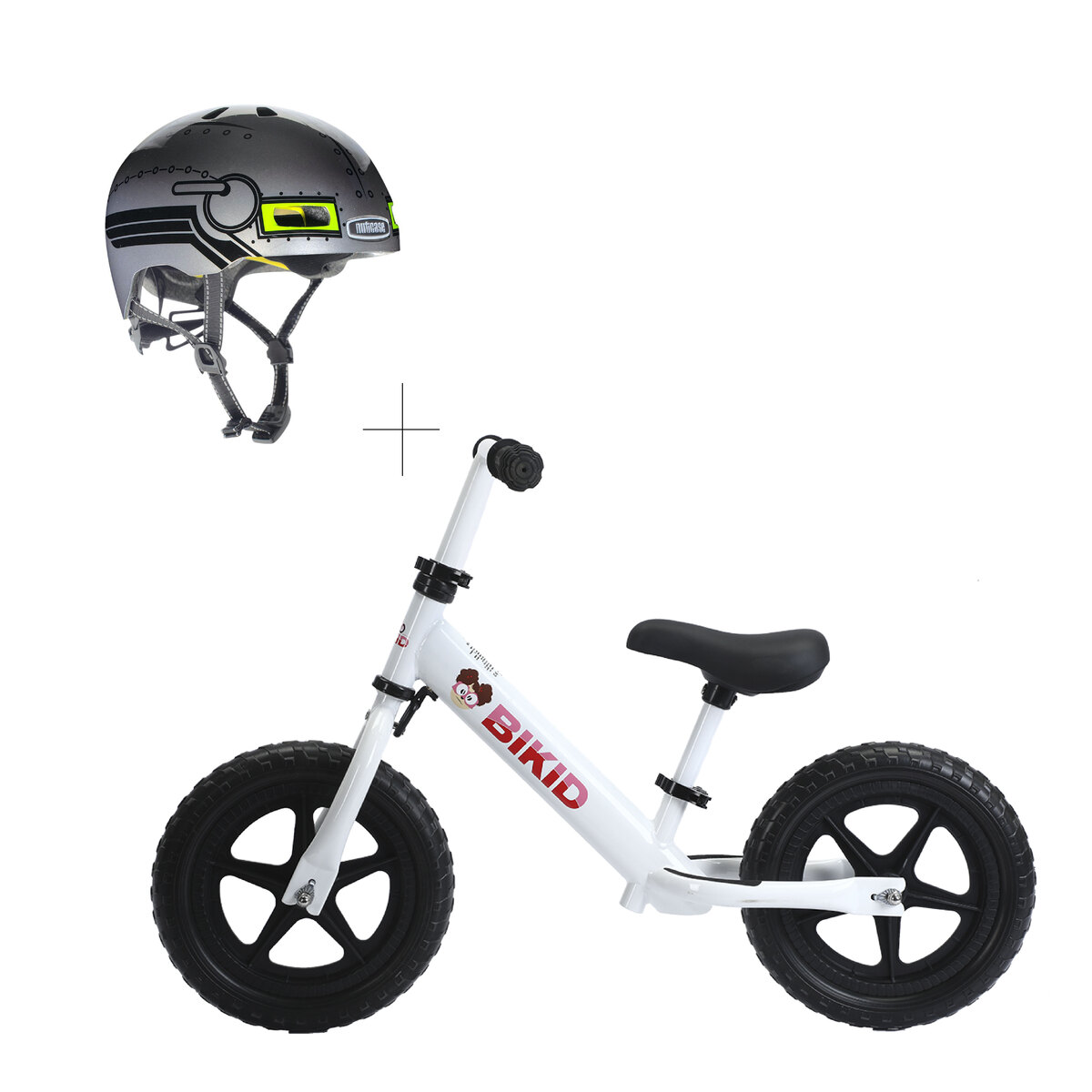 Bicicleta para niña Rosa con Casco - Imagen 3