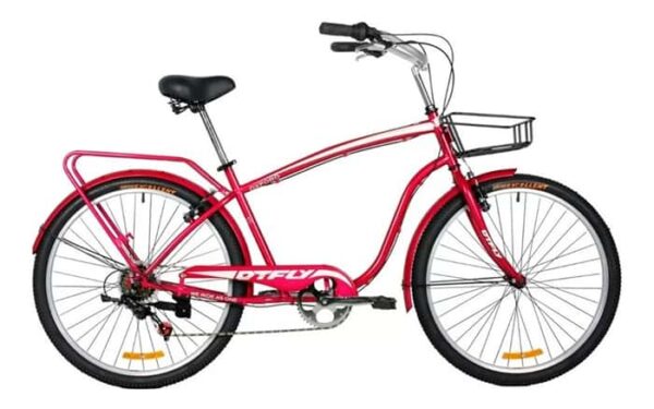 Bicicleta playera usada OXFORD color cereza